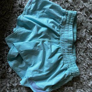 Light Blue Lululemon shorts